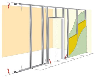 Технология монтажа гипсокартона